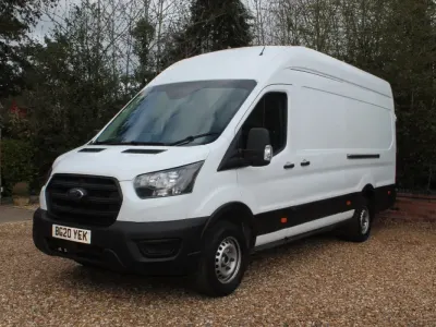 Begagnad Ford Transit 130 HK (95 kW) 2020 Vit Van