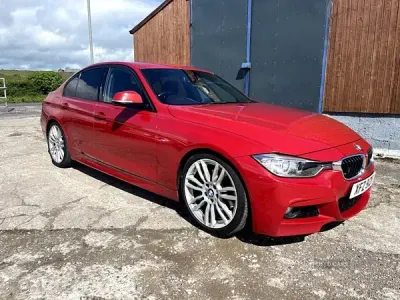Used BMW 320 M Sport 2015 Red Sedan