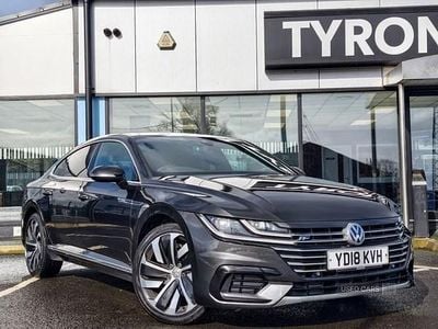 Used VW Arteon R-line 150 HP (110 kW) 2018 Grey Hatchback