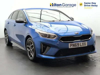 Used Kia ProCeed GT-Line 140 HP (102 kW) 2019 Blue Estate