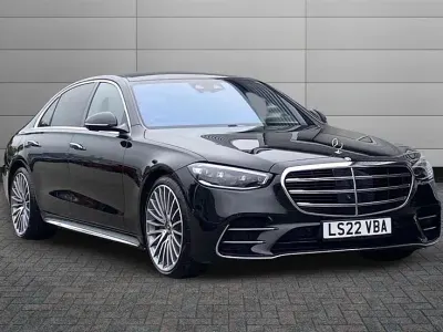 Used Mercedes S500L AMG Line Premium 435 HP (319 kW) 2022 Obsidian black Sedan
