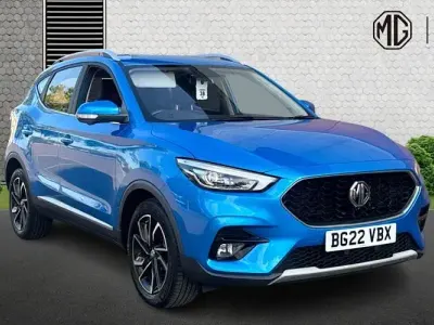 Used MG ZS Exclusive 106 HP (77 kW) 2022 Blue SUV