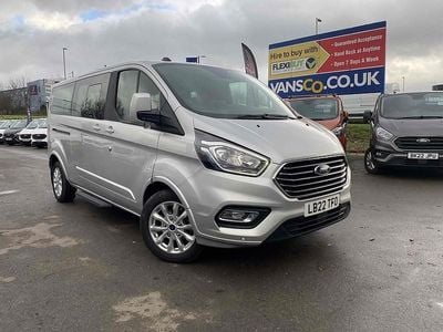Silver Used 2022 Ford Tourneo Custom Titanium Van | £19,995 (Good price)