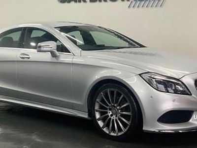 Silver Used 2017 Mercedes CLS220 AMG line Coupe | £14,295 (Fair price)