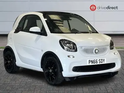 Used Smart ForTwo Coupé 90 HP (66 kW) 2016 White Coupe