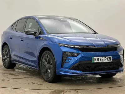 Used Skoda Enyaq iV vRS 250 kW (340 HP) 2025 Race blue metallic SUV