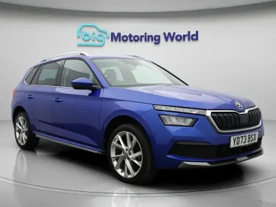Used Skoda Kamiq SE L Executive 150 HP (110 kW) 2023 Blue SUV