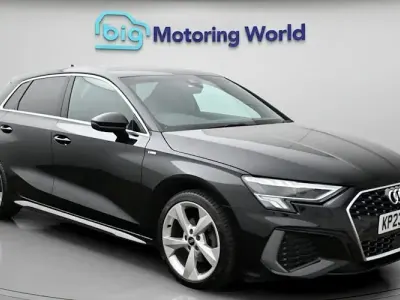 Used Audi A3 Sportback S-Line 150 HP (110 kW) 2023 Black Hatchback