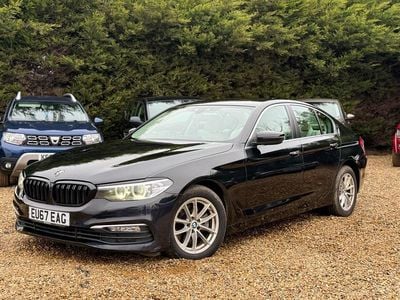 Used BMW 520 Comfort Edition 2017 Black Sedan