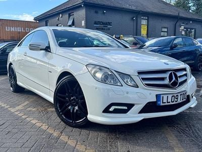 Used Mercedes E350 2009 White Coupe