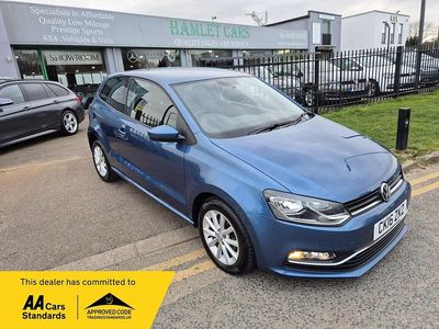 Used VW Polo Match 2016 Blue Hatchback