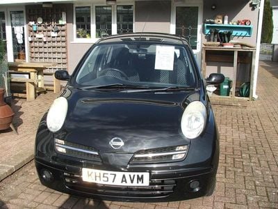Used Nissan Micra 88 HP (64 kW) 2007 Black Hatchback
