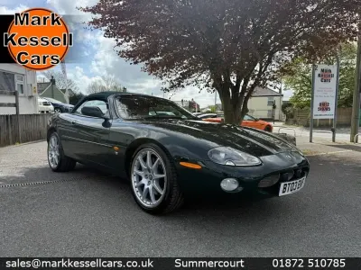 Used Jaguar XKR Supercharged 400 HP (294 kW) 2003 Green Cabriolet