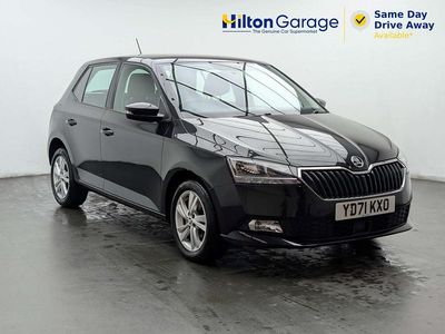 Used Skoda Fabia SE 95 HP (69 kW) 2021 Black Hatchback