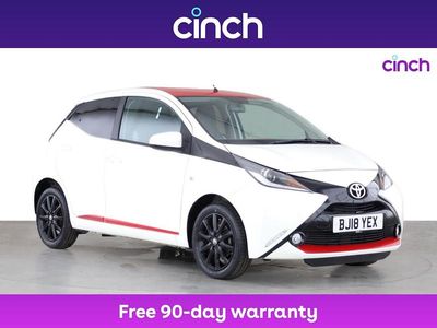 White Used 2018 Toyota Aygo x-press Hatchback | £7,999 (Fair price)