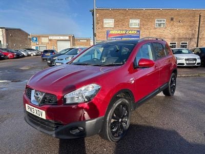 Used Nissan Qashqai +2 N-TEC 110 HP (80 kW) 2013 Red SUV