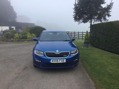Used Skoda Octavia vRS 2015 Blue Hatchback