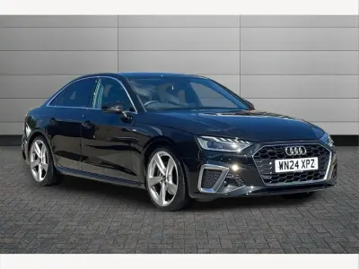 Used Audi A4 S-Line 204 HP (150 kW) 2024 Mythos black Sedan