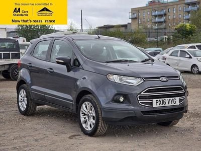 Usado Ford Ecosport Zetec 112 HP (82 kW) 2016 Cinzento SUV