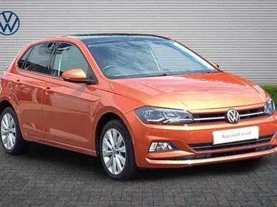 Used VW Polo SEL 110 HP (80 kW) 2021 Energetic orange Hatchback
