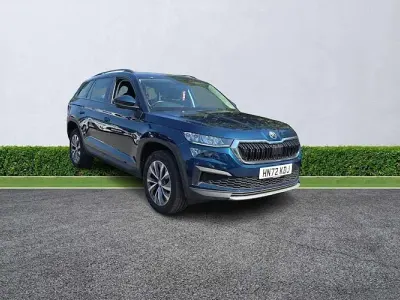 Used Skoda Kodiaq SE Drive 150 HP (110 kW) 2022 Blue SUV