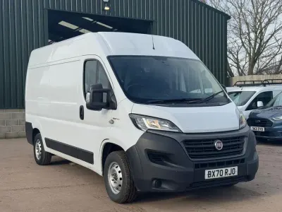 Used Fiat Ducato 140 HP (102 kW) 2020 White Van