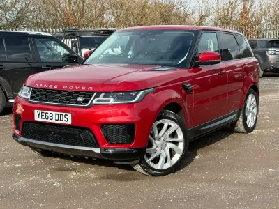 Used Land Rover Range Rover Sport HSE 306 HP (225 kW) 2019 Red SUV