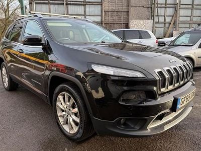 Black Used 2015 Jeep Cherokee Limited SUV | £5,995 (Fair price)