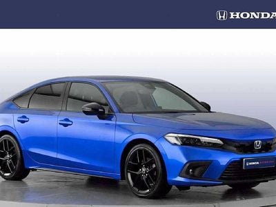 Metallic magnetic blue Used 2022 Honda Civic Hybrid Hatchback | £22,995 (Fair price)
