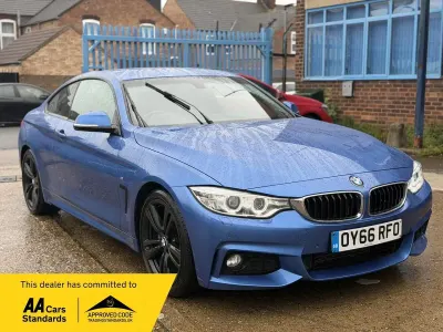 Used BMW 420 Coupé M Sport 2016 Blue Coupe