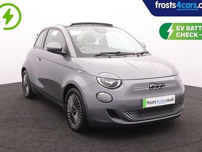 Used Fiat 500e Icon 86 kW (118 HP) 2022 Grey Cabriolet