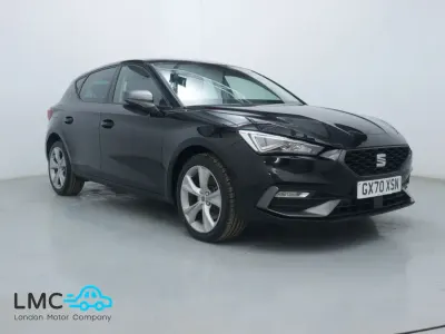 Begagnad Seat Leon FR 204 HK (150 kW) 2020 Svart Halvkombi