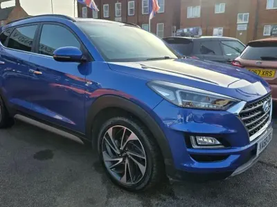Używany Hyundai Tucson Premium SE 185 KM (136 kW) 2019 Niebieski SUV