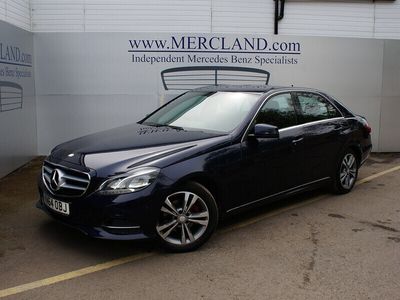 used Mercedes E220 E-Class 2014 (64) MERCEDES BENZBLUETEC SE SALOON DIESEL AUTO BLUE