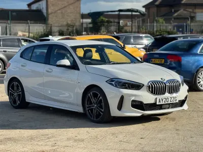 Used BMW 118 M Sport 2020 White Hatchback