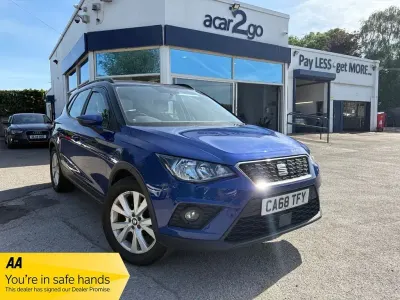 Used Seat Arona SE Technology 95 HP (69 kW) 2018 Blue SUV