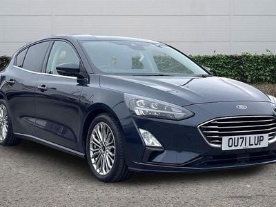 Used Ford Focus Titanium X 155 HP (114 kW) 2021 Blue Hatchback