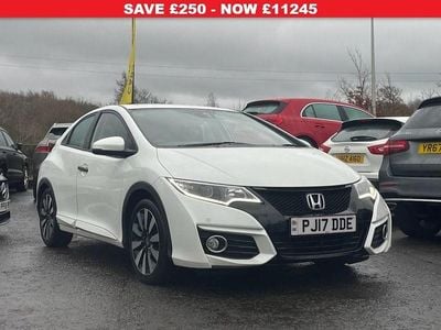 Used Honda Civic SE Plus 142 HP (104 kW) 2017 White Hatchback