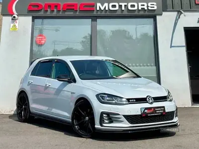 Used VW Golf VII GTD 184 HP (135 kW) 2017 Silver Hatchback