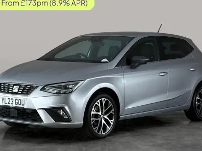 Used Seat Ibiza XCELLENCE Lux 110 HP (80 kW) 2023 Silver Hatchback