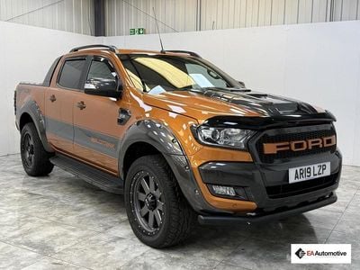 Used Ford Ranger Wildtrack 200 HP (147 kW) 2019 Orange Pickup