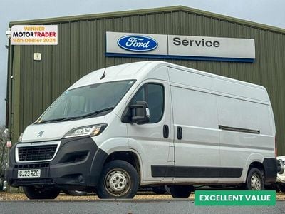 White Used 2023 Peugeot Boxer Premium Van | £16,994 (Fair price)