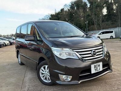 Begagnad Nissan Serena S 2014 Svart Minibuss