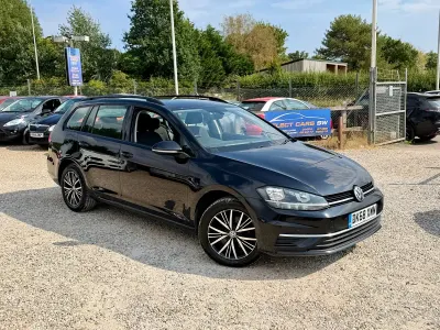 Used VW Golf VII SE 115 HP (84 kW) 2018 Black Estate