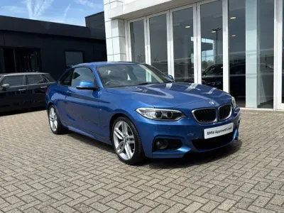 Used BMW 220 M Sport 181 HP (133 kW) 2016 Blue Coupe
