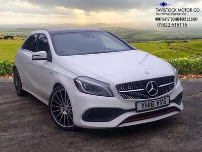 Used Mercedes A250 Premium 2016 White Hatchback