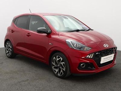 used Hyundai i10 1.0 T-GDI N LINE EURO 6 (S/S) 5DR PETROL FROM 2021 FROM TRURO (TR4 8ET) | SPOTICAR