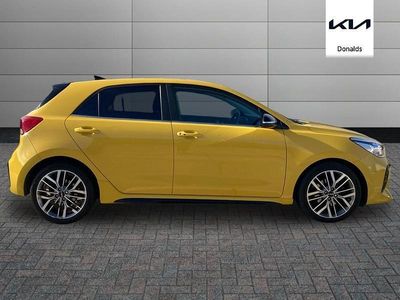 Used Kia Rio GT-Line S 118 HP (86 kW) 2022 Yellow Hatchback