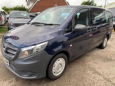 Used Mercedes Vito 140 HP (102 kW) 2015 Blue Van