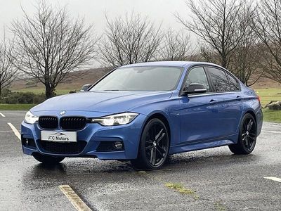Begagnad BMW 320 M Sport 184 HK (135 kW) 2018 Blå Sedan
